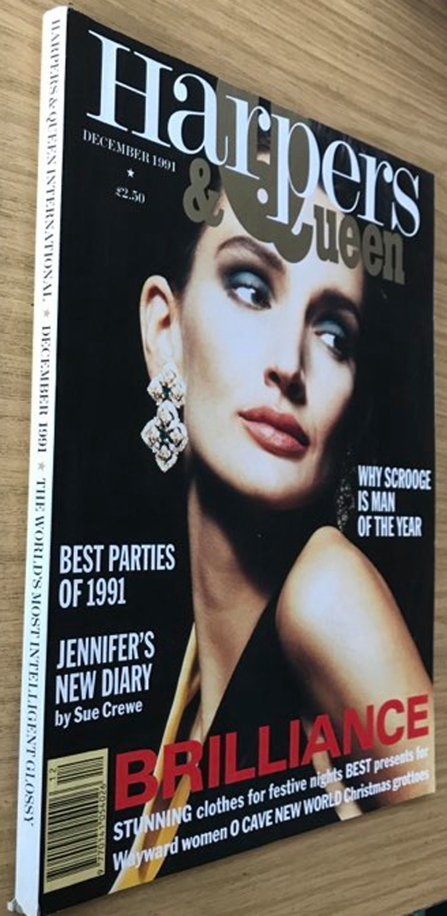 Harpers & Queen Dec 1991 UK British Original Vintage Fashion | Etsy