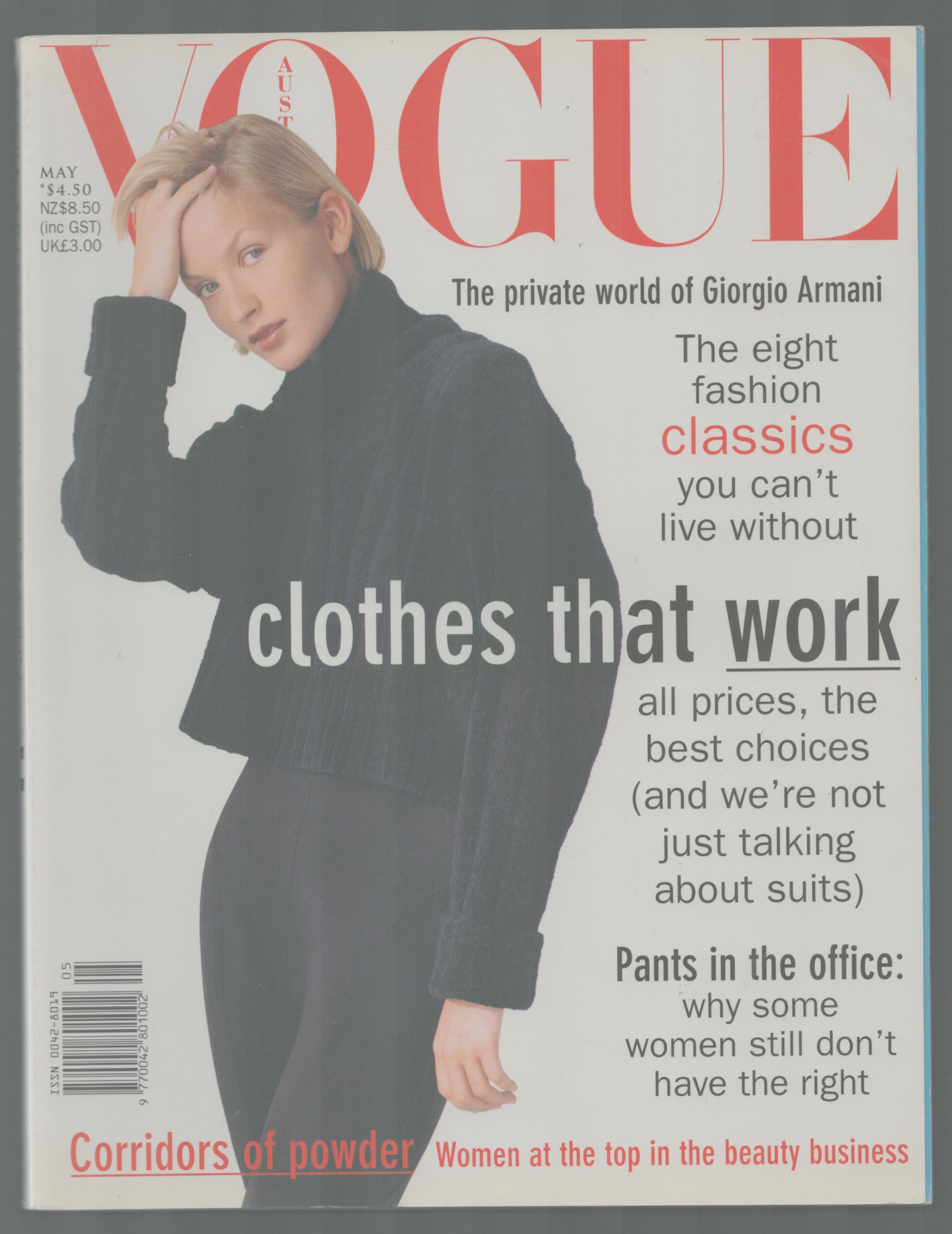 Vogue Australia 1994 - Etsy
