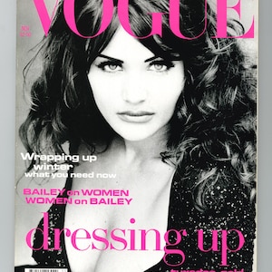 90s Uk Vogue Magazine - Etsy