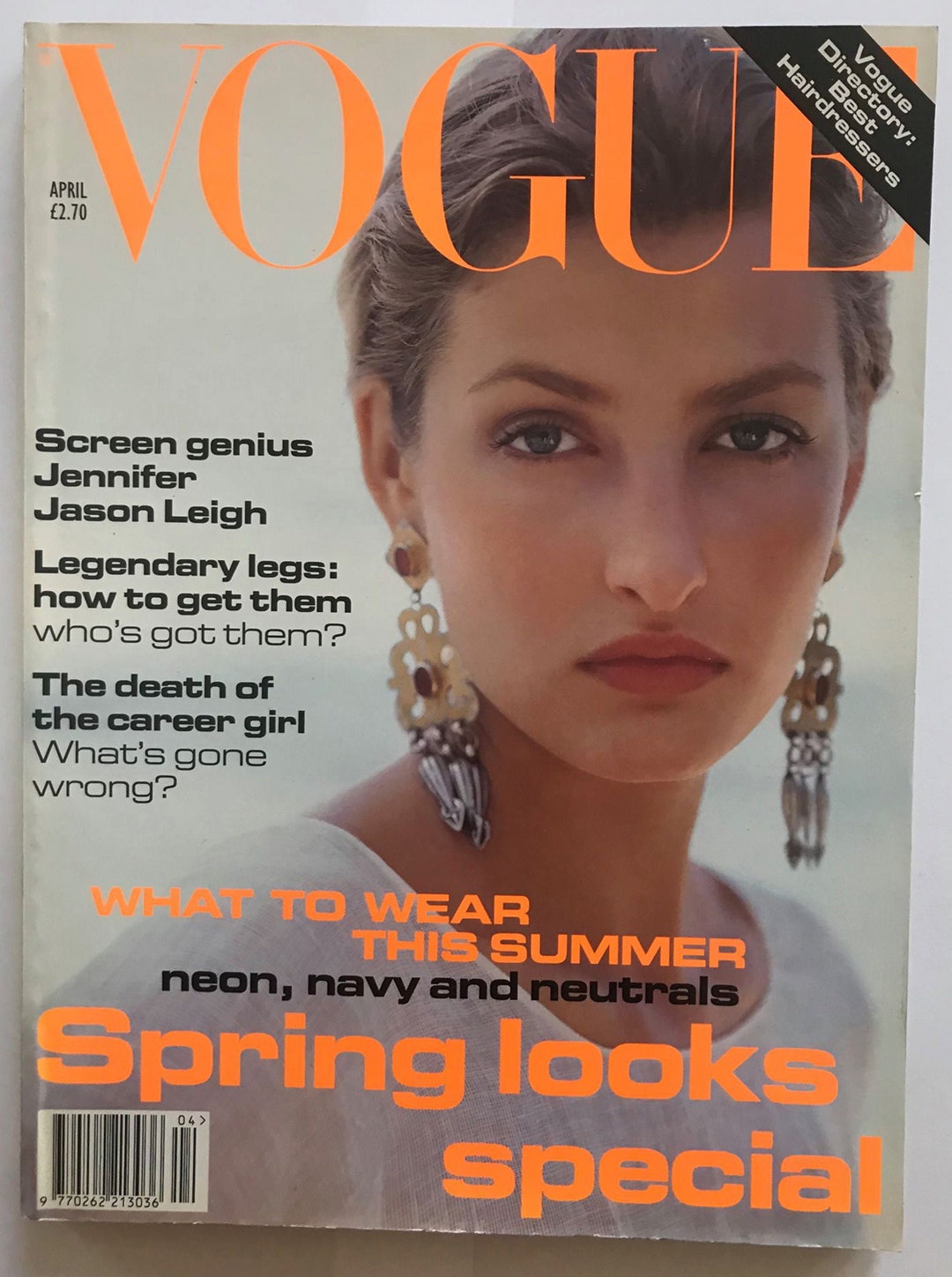 Vogue UK April 1994 British Original Vintage Magazine Gift - Etsy