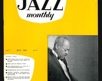 Jazz Monthly maggio 1961 Rivista musicale britannica.