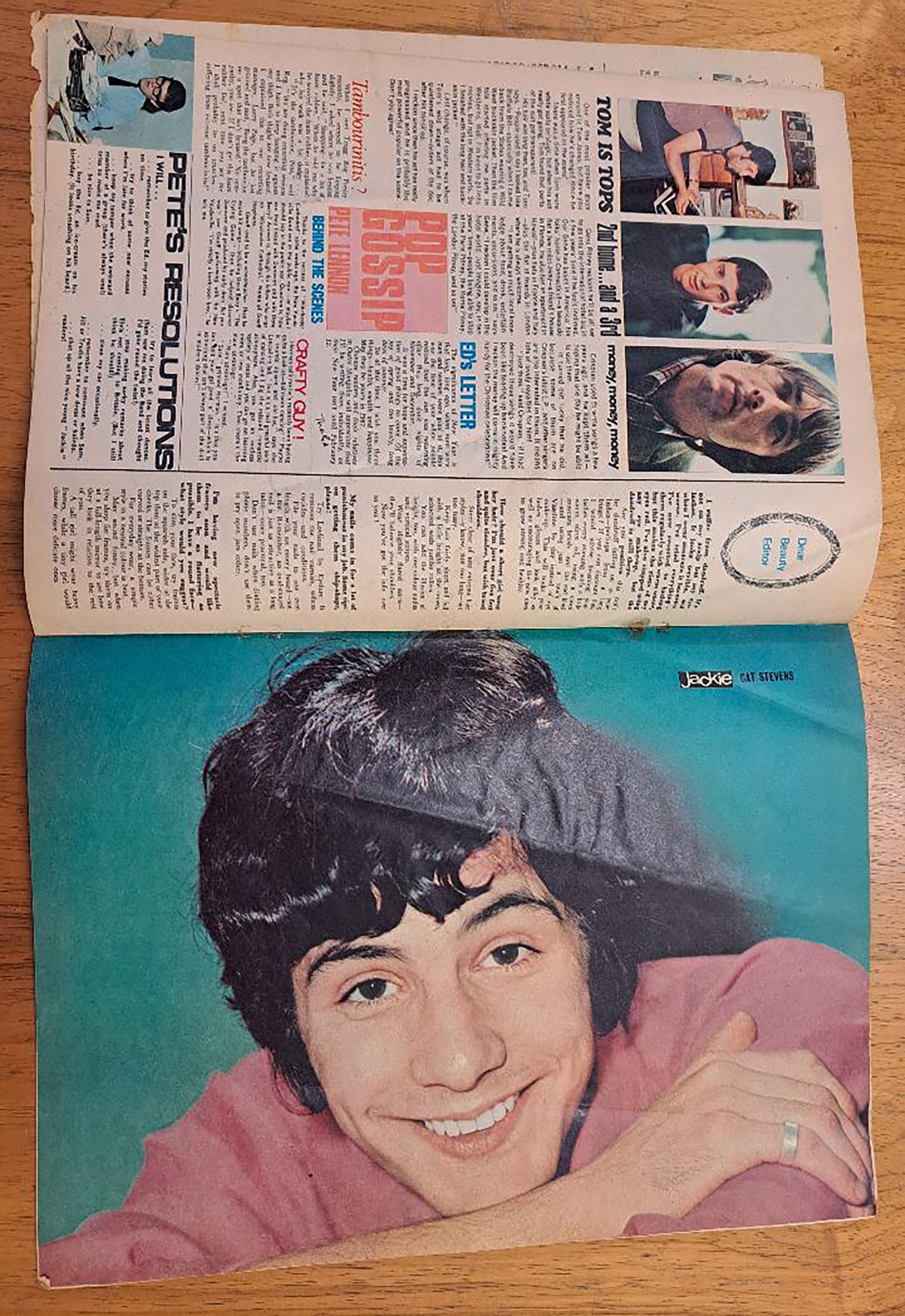 ca　Magazine　1965年 Jackie No 156 Dec 31 1965 Original Vintage Magazine - Etsy