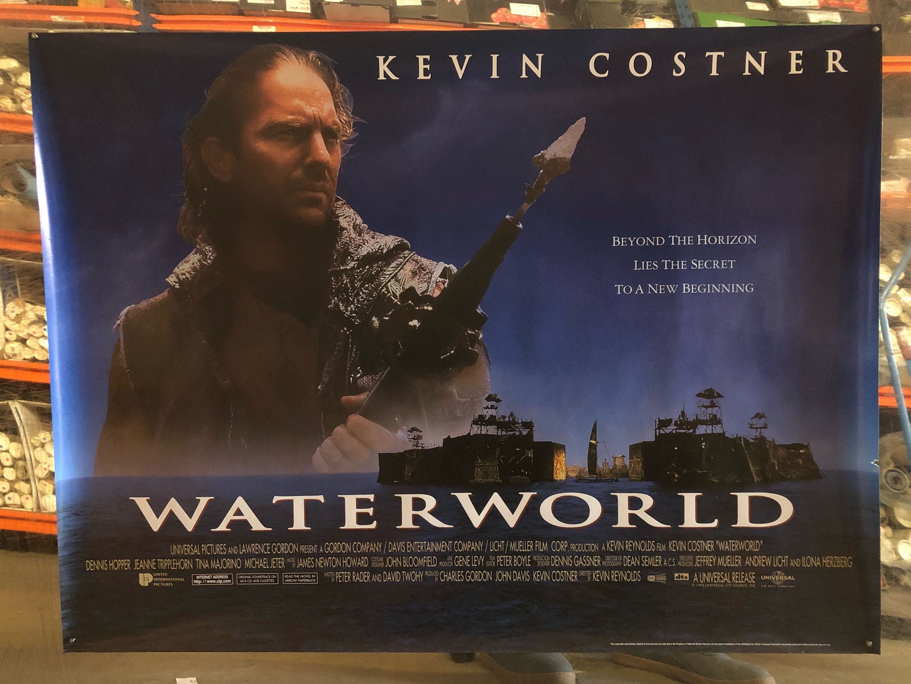 Waterworld, 1995 British Quad Movie Poster - Etsy
