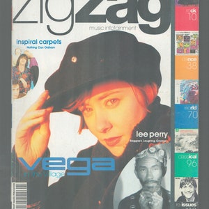 Zigzag Issue Zero 1990 British Music Magazine.