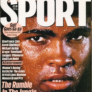 Total Sports Magazine June 1997 Muhammad Ali cover