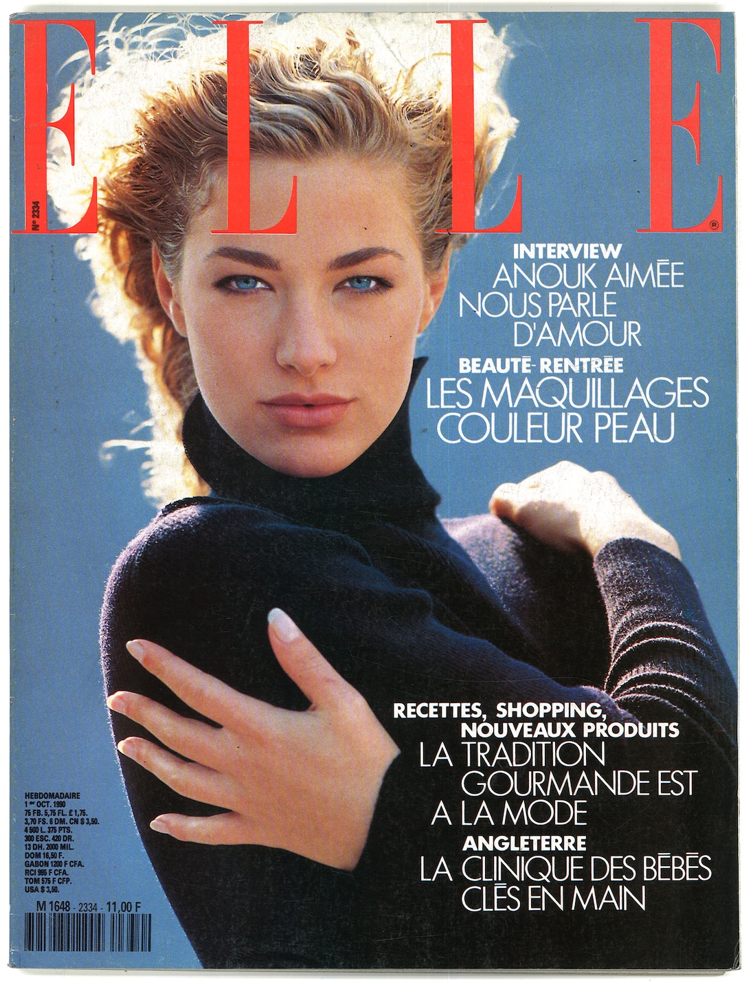 1958年発行の激レアなアンティーク雑誌【 ELLE 】1958 送料185円＞1958年発行の激レアなアンティーク雑誌【 ELLE 】1958