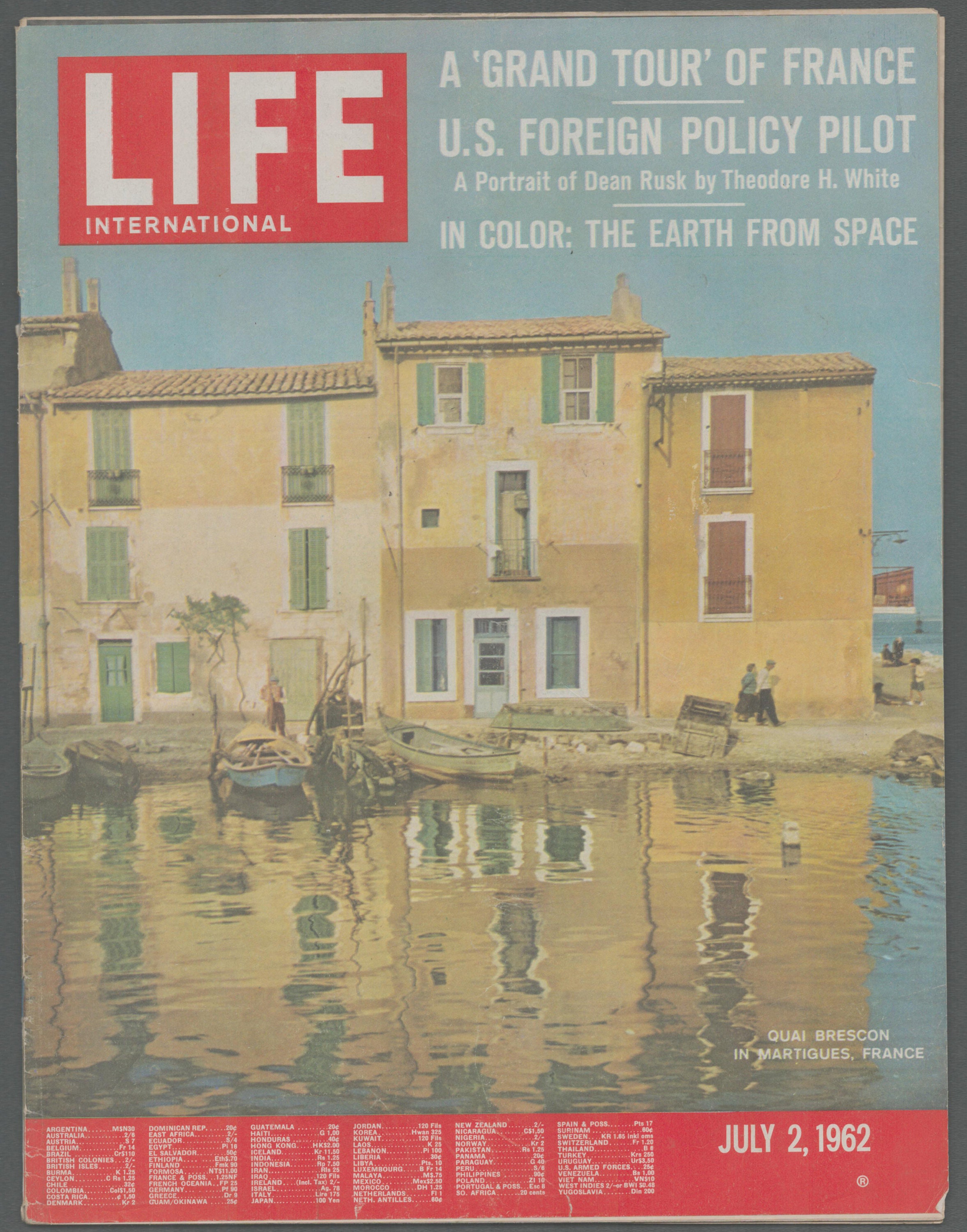 Life International July 2 1962 Original Vintage Weekly