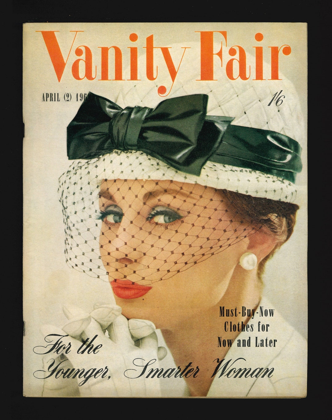 Vanity Fair April 1962 Rare Retro Vintage Original Fashion Etsy