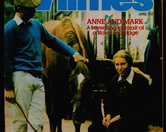 TV Times April  11-17 1981 London Original Vintage Magazine Anne and Mark