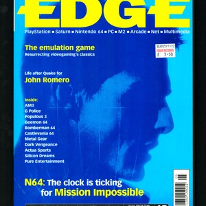 Edge No 45 May 1997 multi-format video game magazine