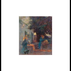 The Grey Mule by G.S. Smithard Original Tear sheet Window Mounted Ready for Framing