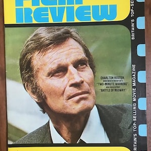Film Review March 1977 Charlton Heston &quot;Two-Minute Warning&quot; &quot;Battle of Midway&quot;