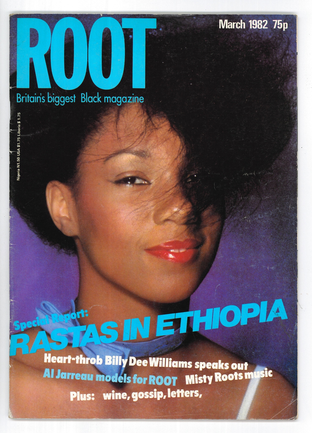 Root March 1982 Original Magazine - Britains Biggest Black Magazine - Etsy