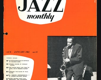 Jazz Monthly, janvier 1961. Magazine de musique britannique.