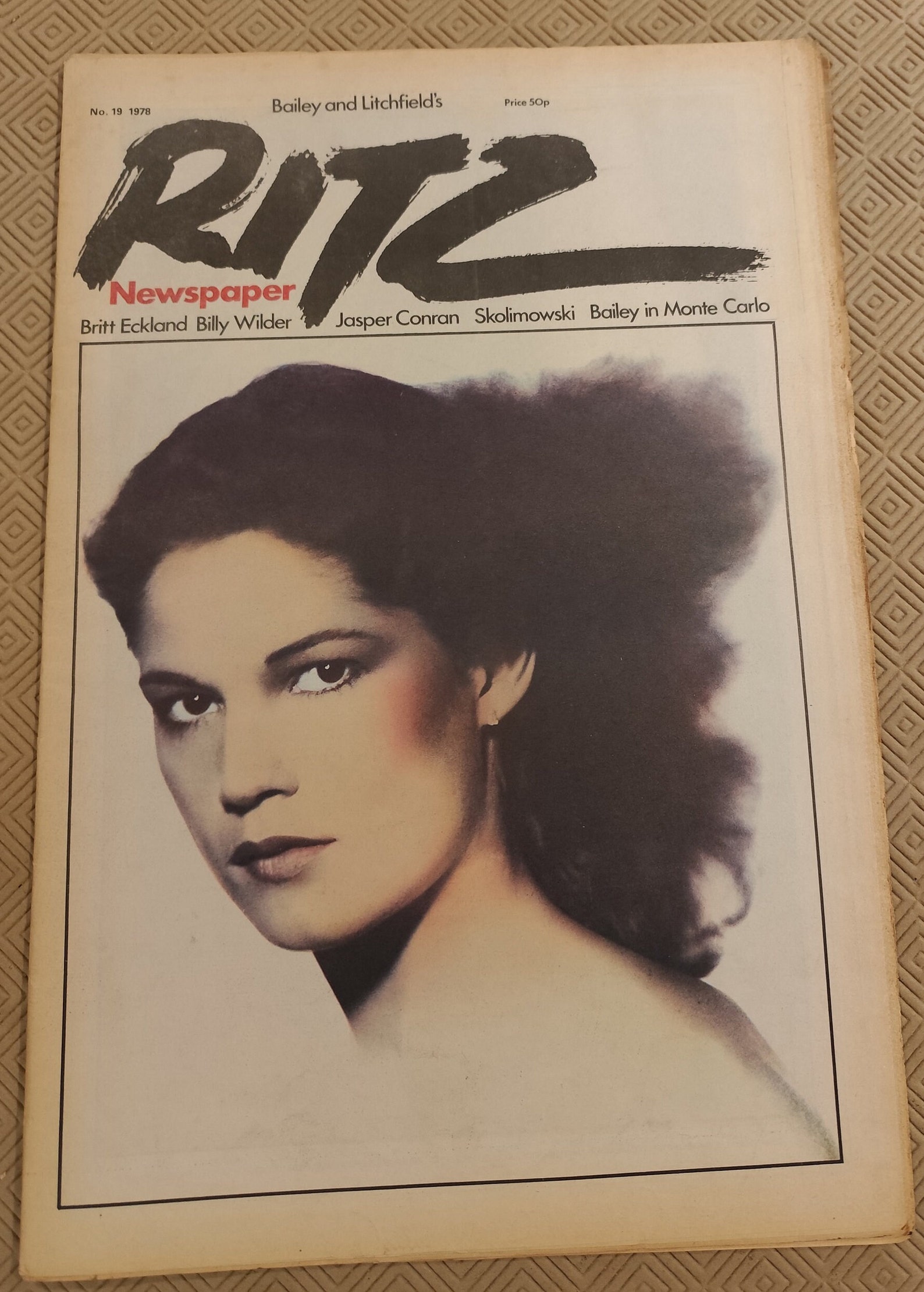 Jasper Ritz Ritz Issue No.19 1978 David Bailey and Litchfield Fashion Entertainment ...