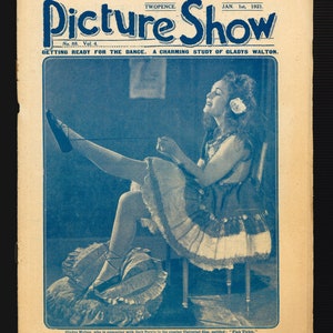Picture Show 1921 Jan - March Movie Film Magazine
