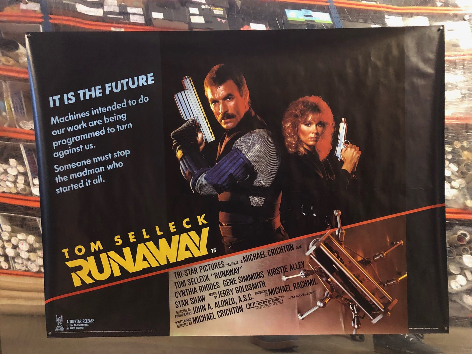 Runawaybrit Runaway, 1984 British Quad Movie Poster 40th - Etsy