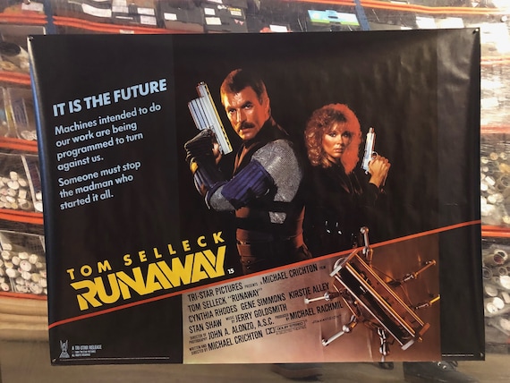 Runaway, 1984 British Quad Movie Poster 40th - Etsy Finland