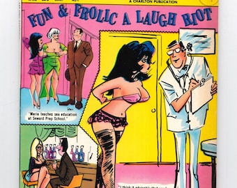 Original Vintage Humorous Comics Magazine Books