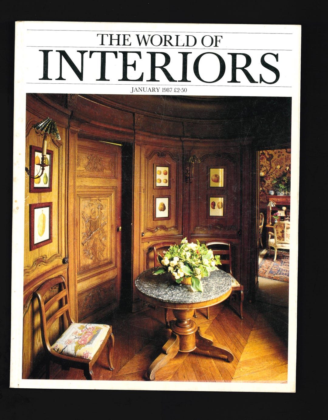 World of Interiors 1987 Back Issues Original Vintage Design ...