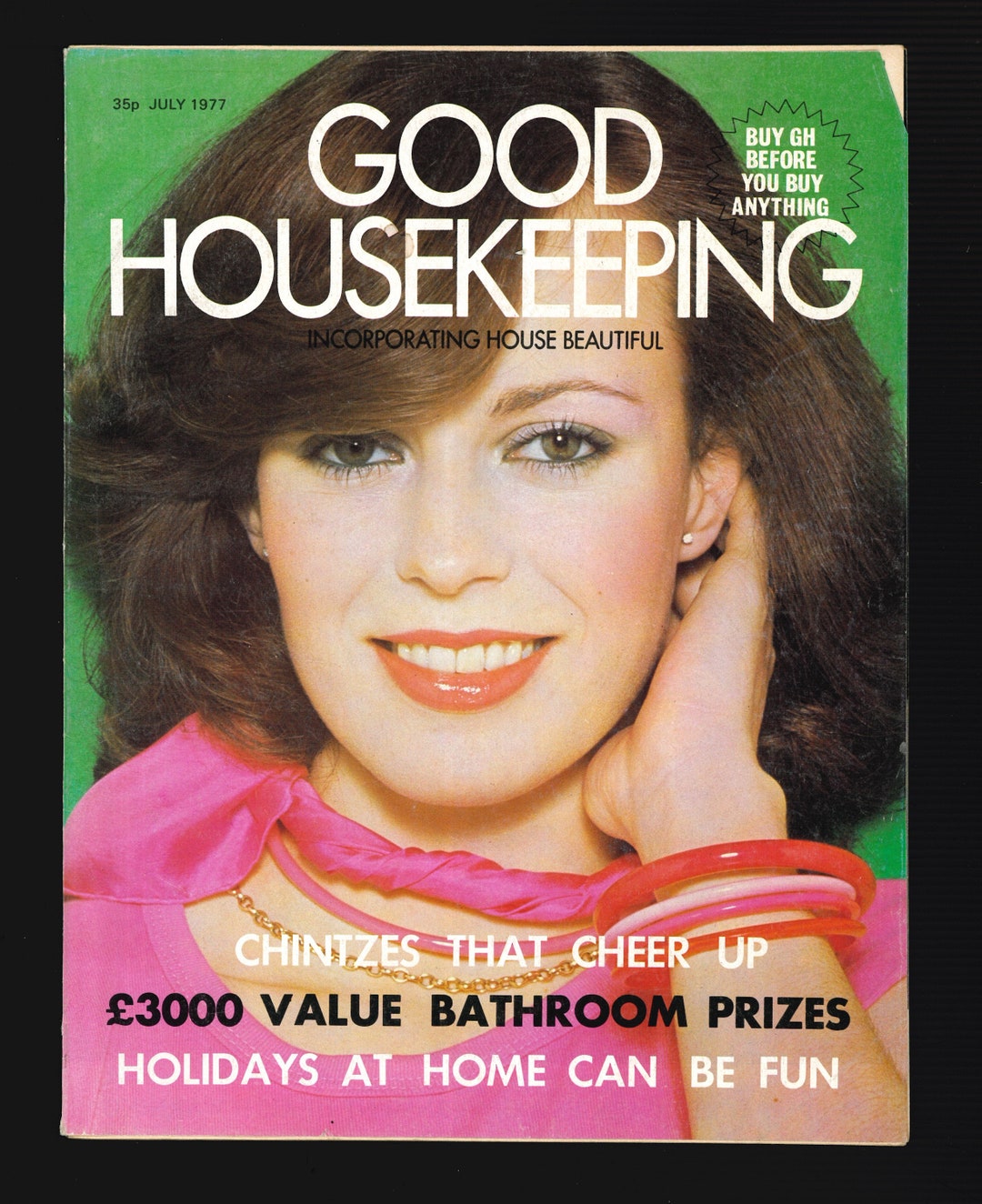 Good Housekeeping Back Issues July-dec 1977 Vintage Women Magazine