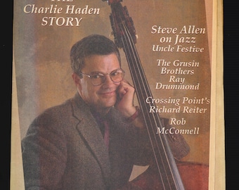 Jazz Times juli 1988 Muziektijdschrift. Charlie Haden