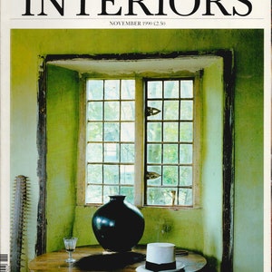 Le monde de la décoration intérieure Nov 1990 Design et décoration originaux Magazine d'intérieur Cadeaux Cadeaux d'anniversaire