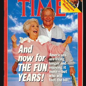 TIME FEB 22 1988 Vintage Magazine And Now For the Fun Years