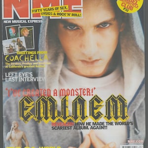 NME May 11 2002 Eminem Radiohead Oasis Strokes Prodigy 20th Birthday Gift Present