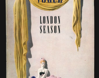 Vogue UK May 3 1939 Original Vintage Fashion Magazine London Season