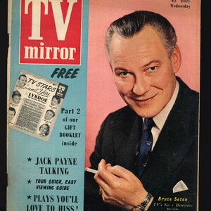 TV Mirror Vol 5 No 15 Oct 8 1955 Original Magazine