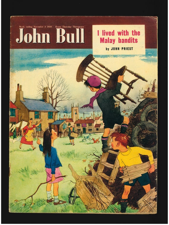 ジョン・ブル 1950年11月4日 英国オリジナルヴィンテージレアマガジン 