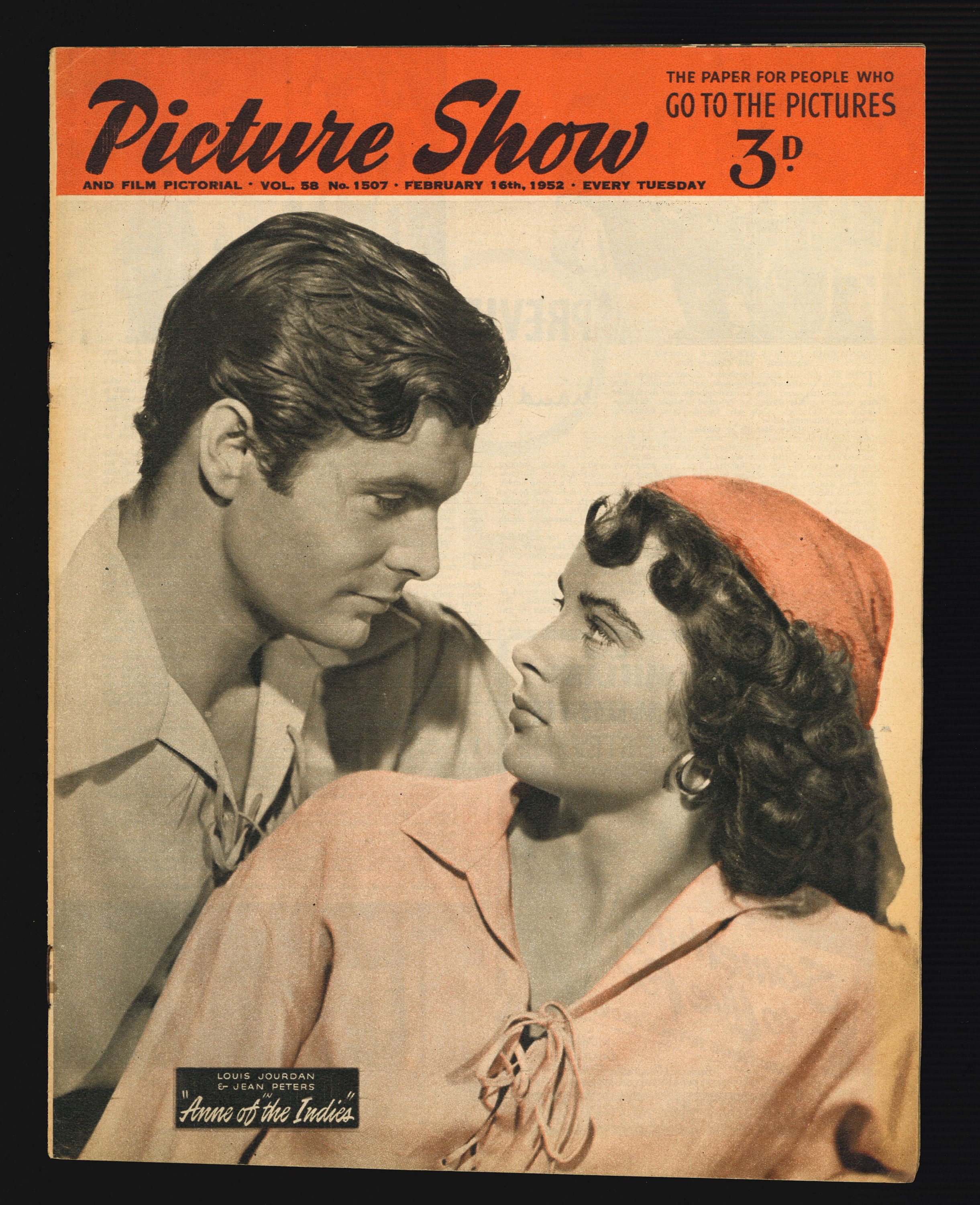 Picture Show Feb 16 1952 Movie Film Magazine