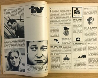その他 ELLE French 6 MAI 1965 Elle Nov 18 and Dec 16 1965 French Original Vintage Fashion