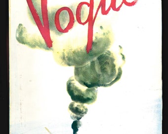 Vogue UK Dec 14 1938 Original Vintage Fashion Magazine