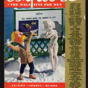 Esquire July 1942 12 MONTH VARGA GIRL Calendar Spread Holiday Issue John R.Tunis Fred C. Kelly James R. Young S M Robbins