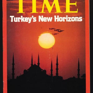 タイム 1975年12月1日 ヴィンテージ マガジン トルコの新たな地平