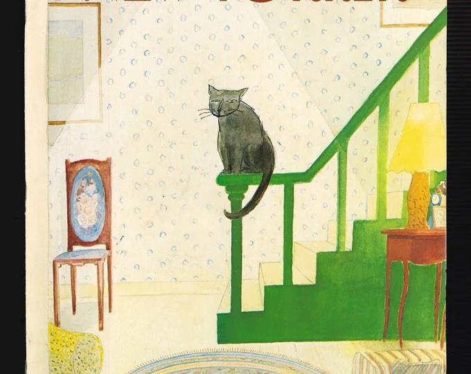 タペストリーまとめうり8本 1956 DECEMBER 8 NEW YORKER MAGAZINE - BEAUTIFUL FRONT COVER