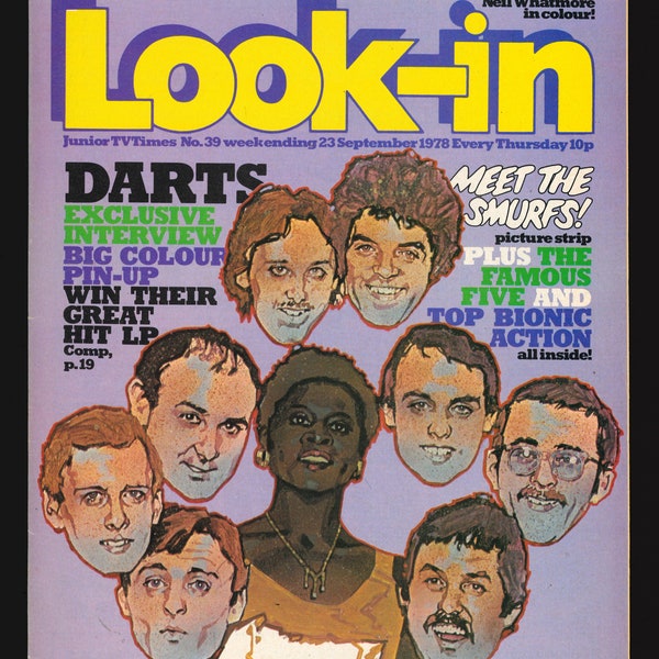 Look -in no 39 Sept 23 1978 UK Television Programme  Original Vintage Children's Magazine (A)