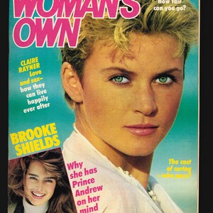 Woman&#39;s Own July 9 1983 Original British Vintage Weekly Women Magazine