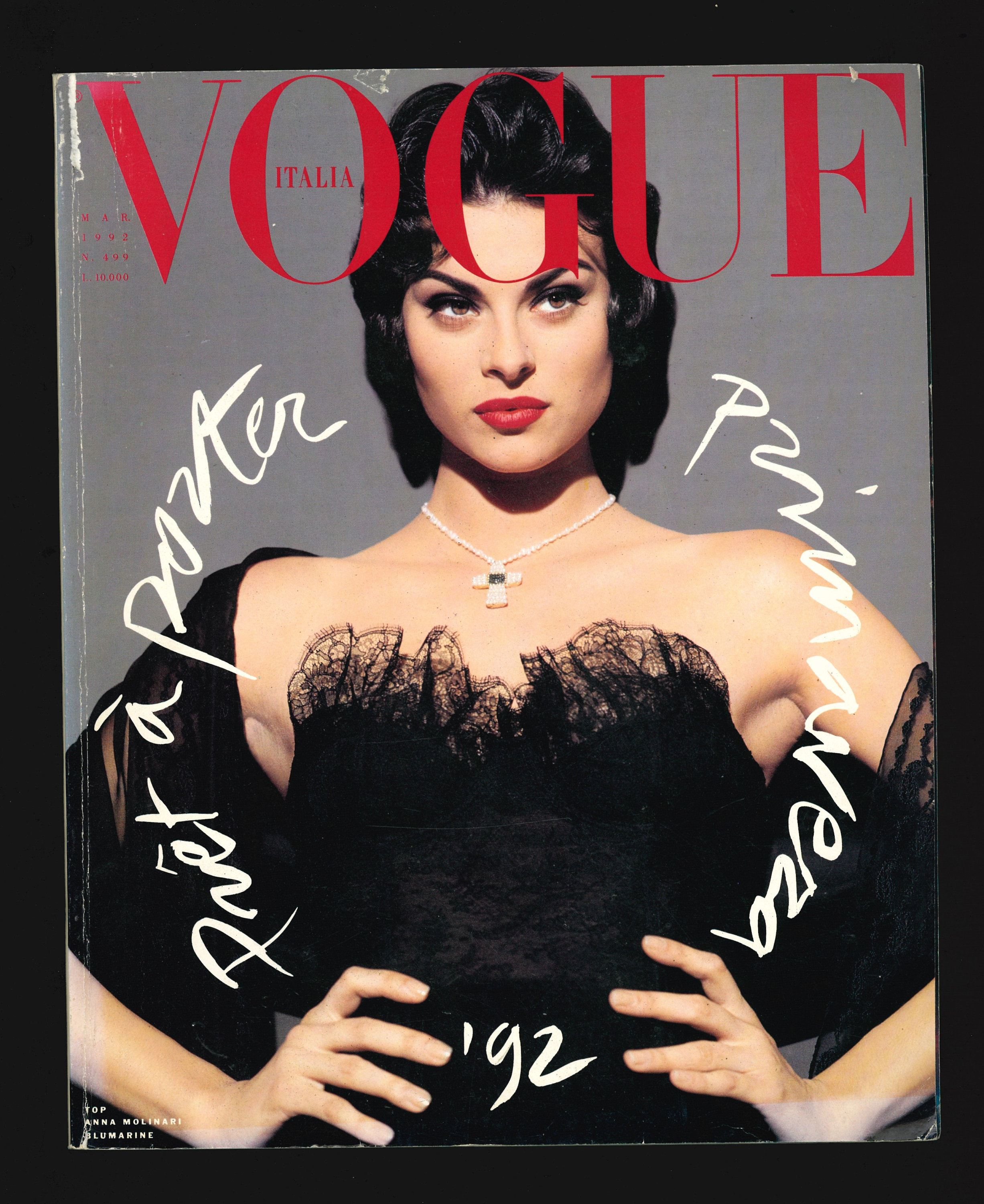 Vogue Italia 1992 - Etsy