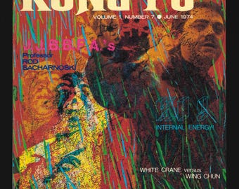 Inside Kung . Fu 1974 - 1979 Original Vintage Magazine