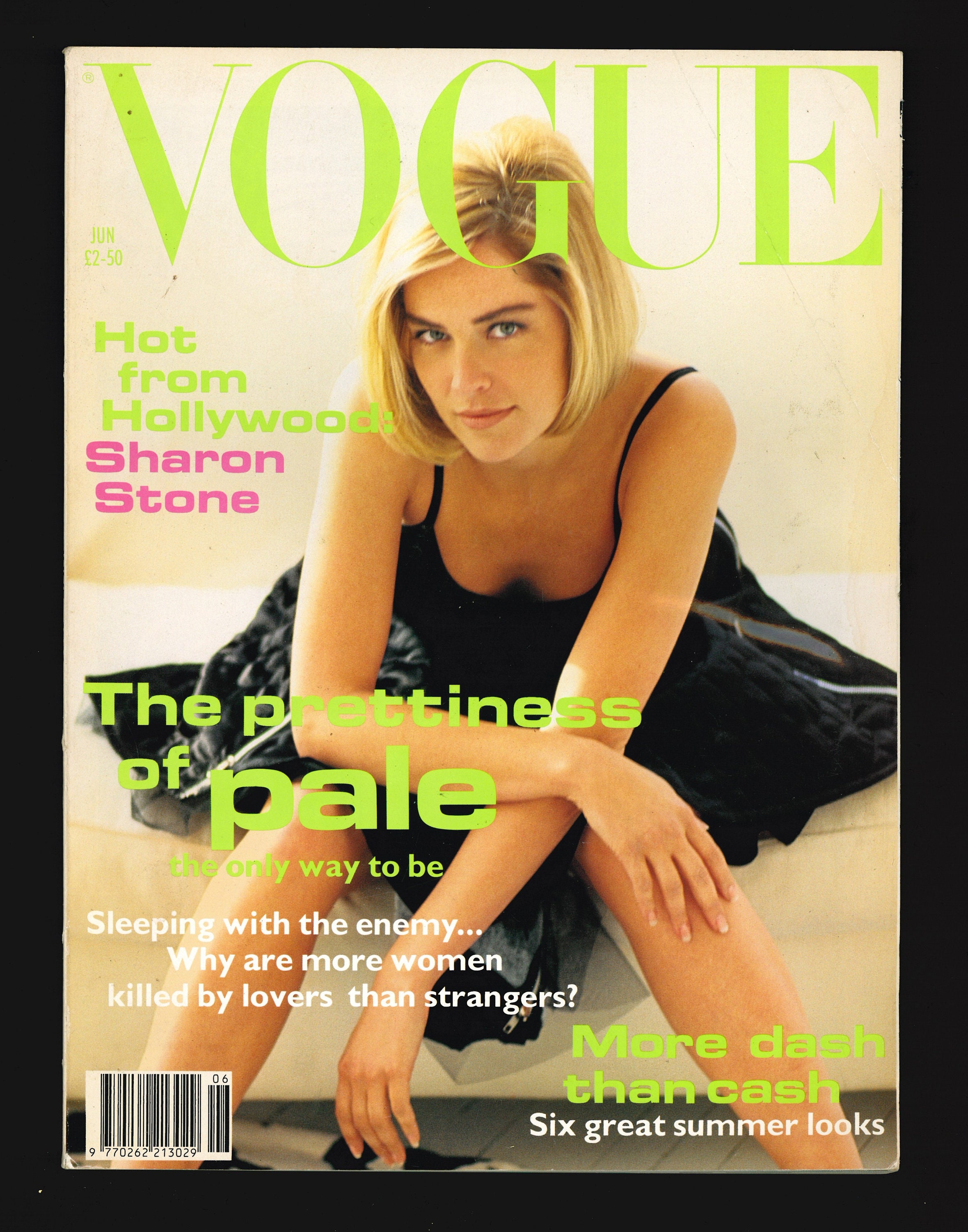 額装品/June 1991 (Vogue cover)（ヴォーグ） Vogue Magazine - 1991 - June