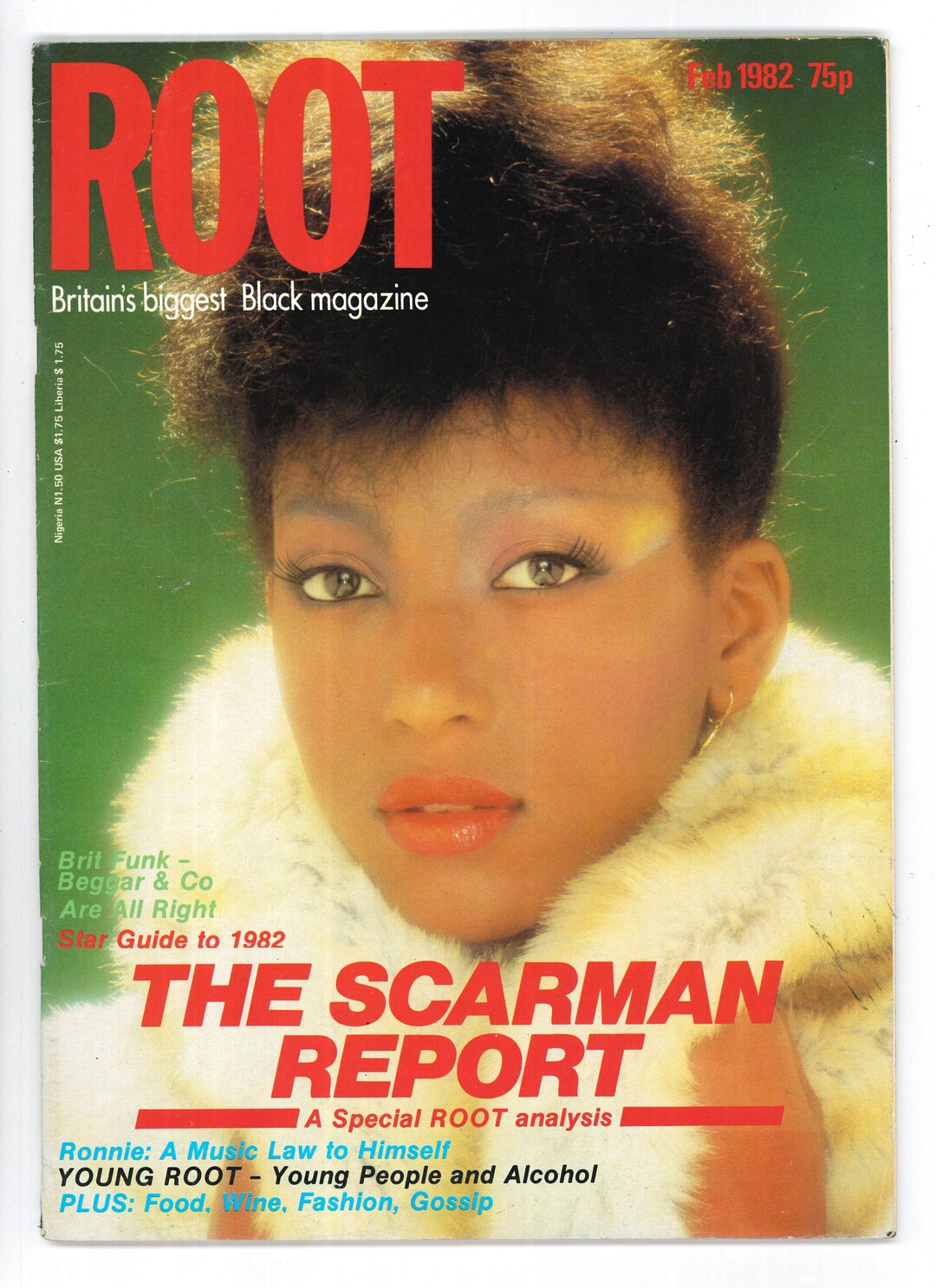 Root Feb 1982 Original Magazine - Britains Biggest Black Magazine - Etsy