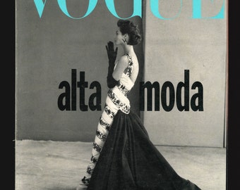 Extremely Rare Vogue Italia Alta Moda 1991 Valentino Special