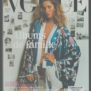Vogue France December 2023/January 2024 Cover (Vogue France)