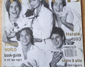 Extremely Rare Vogue Italia Alta Moda 1991 Valentino Special