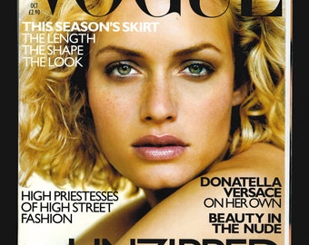 Vogue UK Feb 1998 Original Vintage Fashion Magazine Gwyneth
