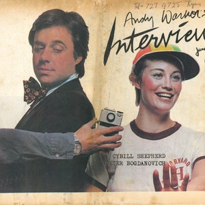 Andy Warhol&#39;s Interview June 1974 Fashion Entertainment Art 50th (A)