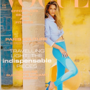 Vogue UK April 1992  Original British Vintage Fashion Magazine Wedding Anniversary